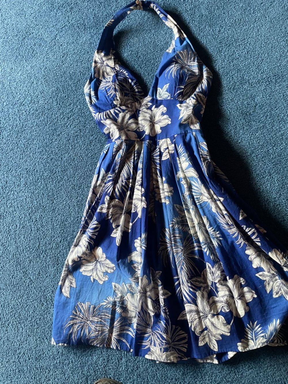 Hawaiian halter dress size 10 - Picture 1 of 4